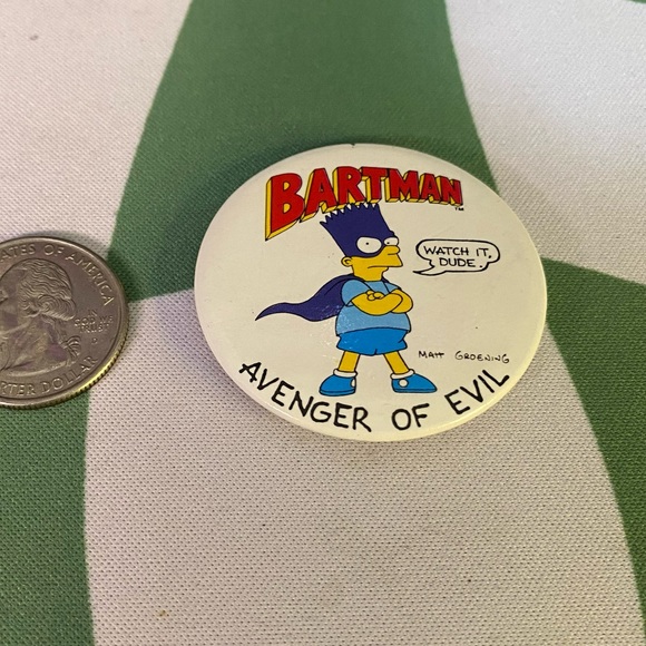 Pin’s émaillé Evil Bart Simpson – Collection, Neuf Sans Emballage